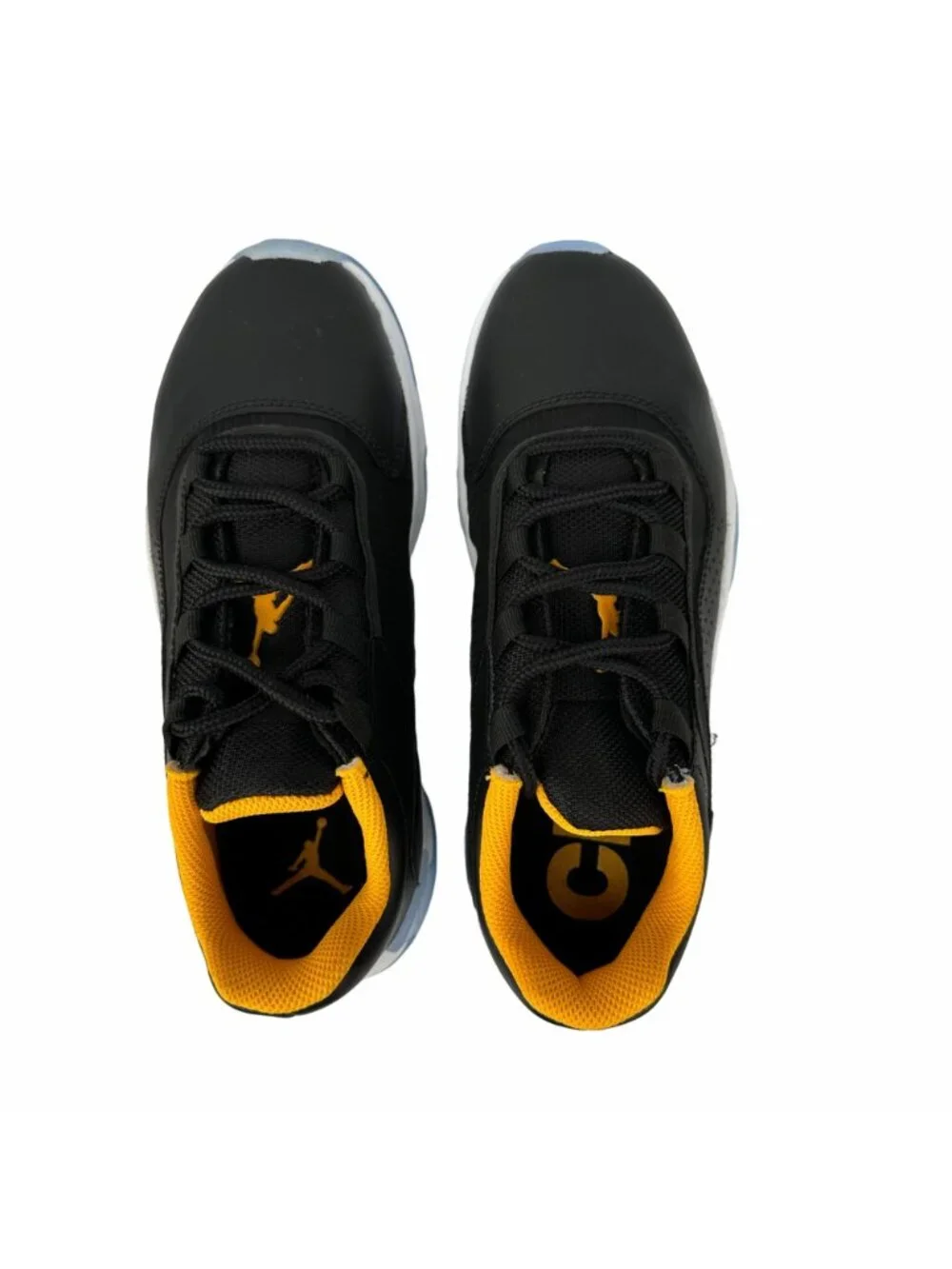 ❤️Nike Air Jordan 11 CMFT Low (GS)6.5Y Big Kid Shoes Black Yellow CZ0907-071 New